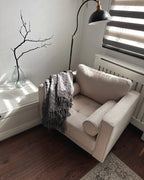 armchair nurmo fabric light beige