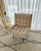 Armchair ALVESTA Boucle Beige