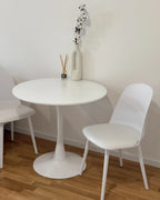 Set of 2 Dining Chairs FOMBY White