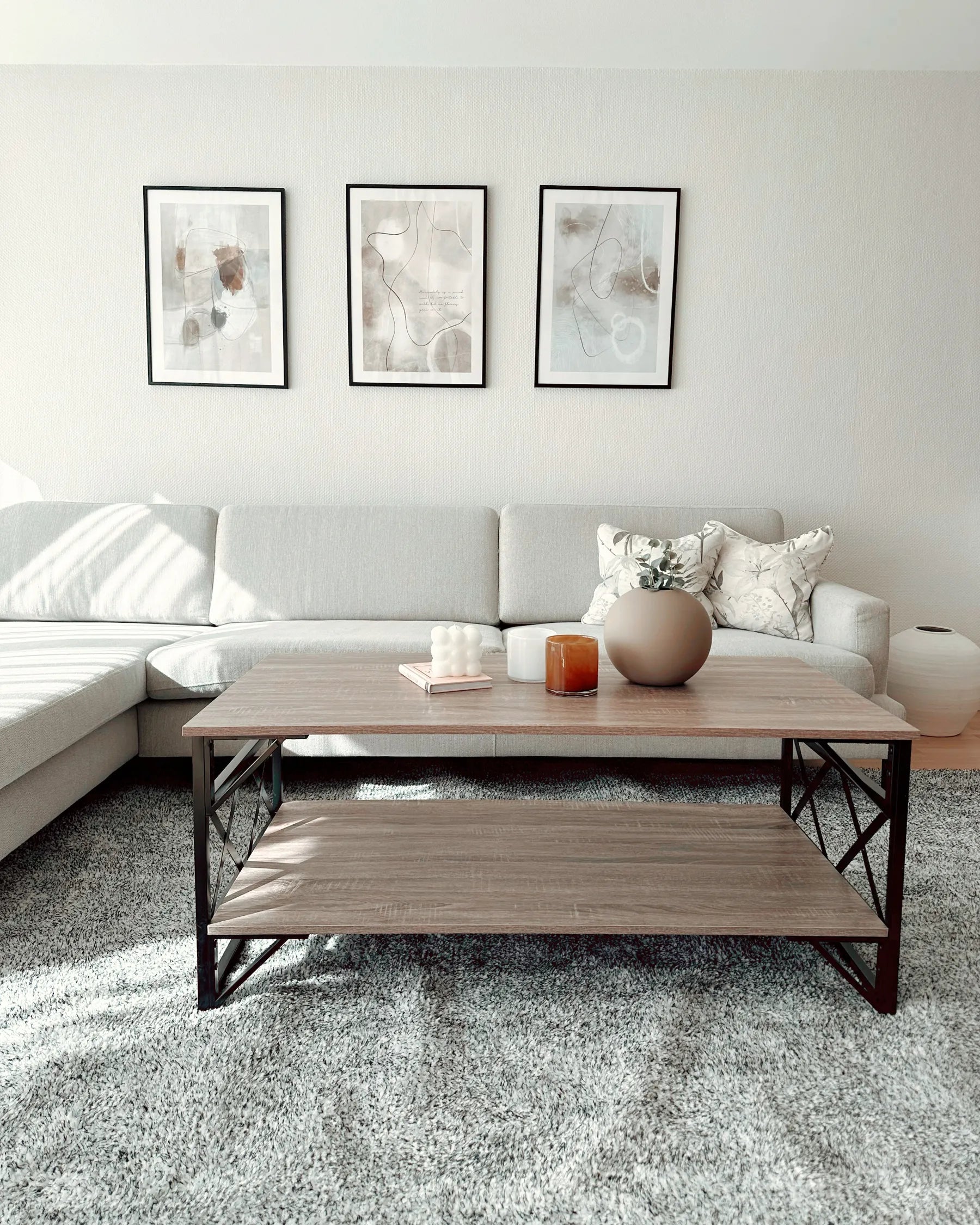 Coffee Table BOLTON Taupe