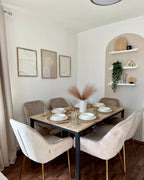 Dining Table HOCKLEY Light Brown 150 cm 90 cm
