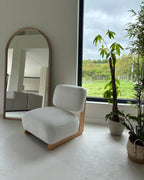 Armchair KOKKOLA Fabric Off-White