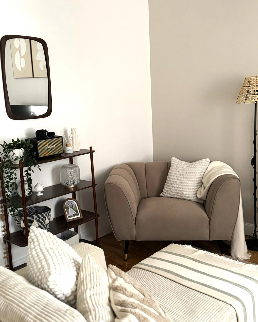 Armchair ORSTA Fabric Taupe