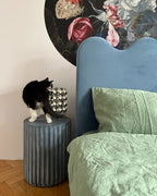 Side Table AMARO 39 cm 39 cm Grey