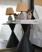 Side Table HAIWEE Ceramic Black/ White