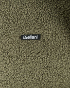 Armchair ILBRO Boucle Green/ Dark Brown