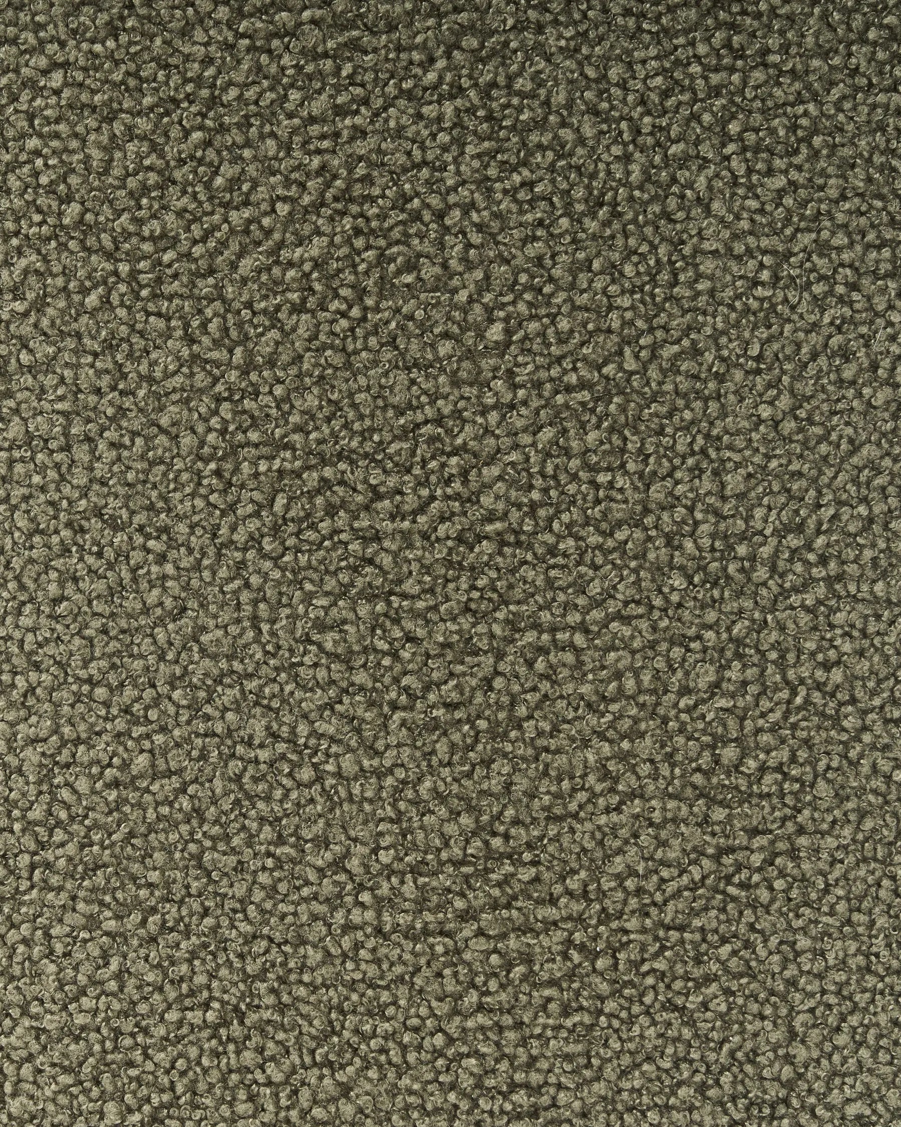 Armchair ILBRO Boucle Green/ Dark Brown