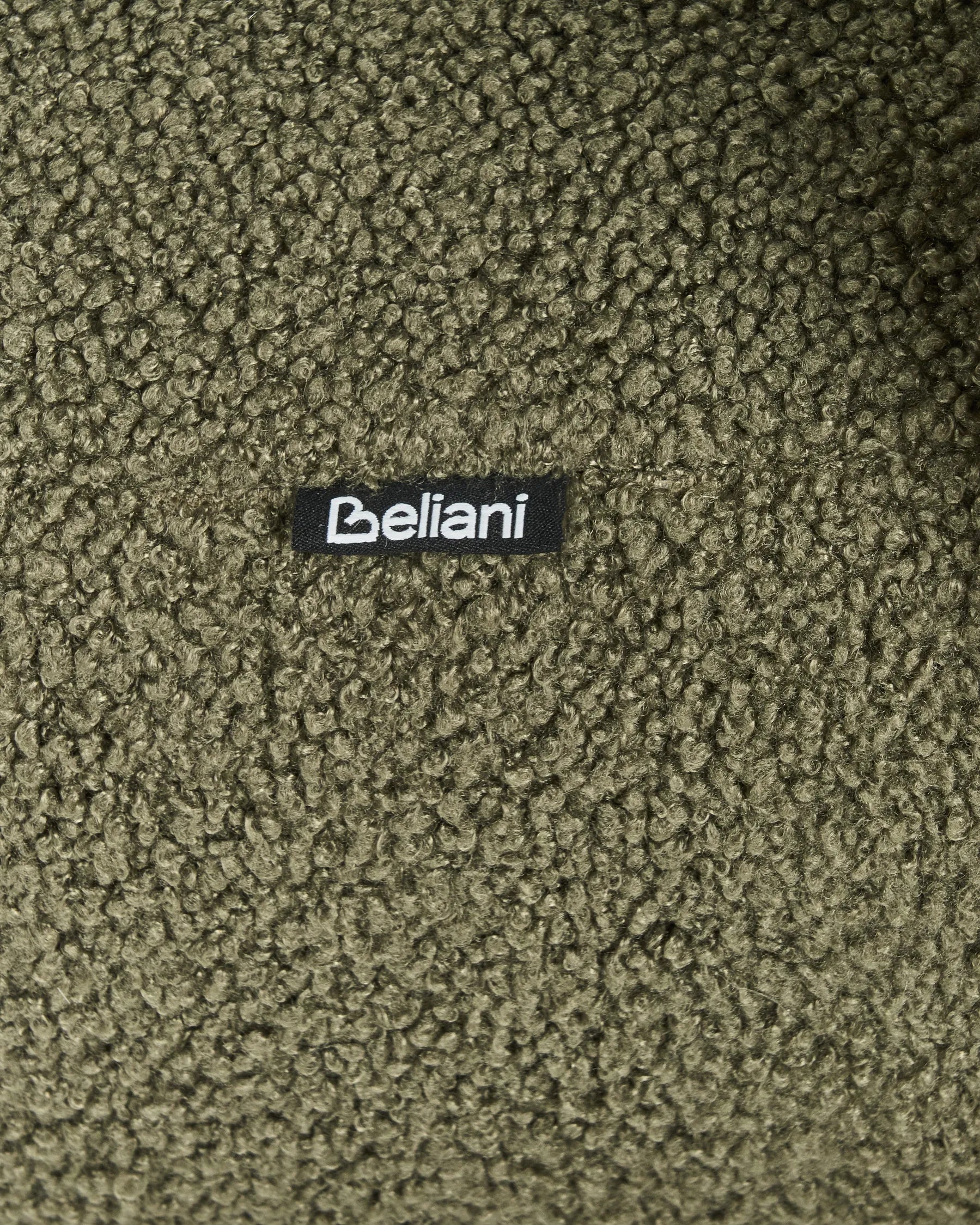 Armchair ILBRO Boucle Green/ Light Brown