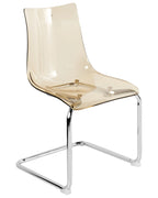 Set of 2 Dining Chairs MARSHALL Orange