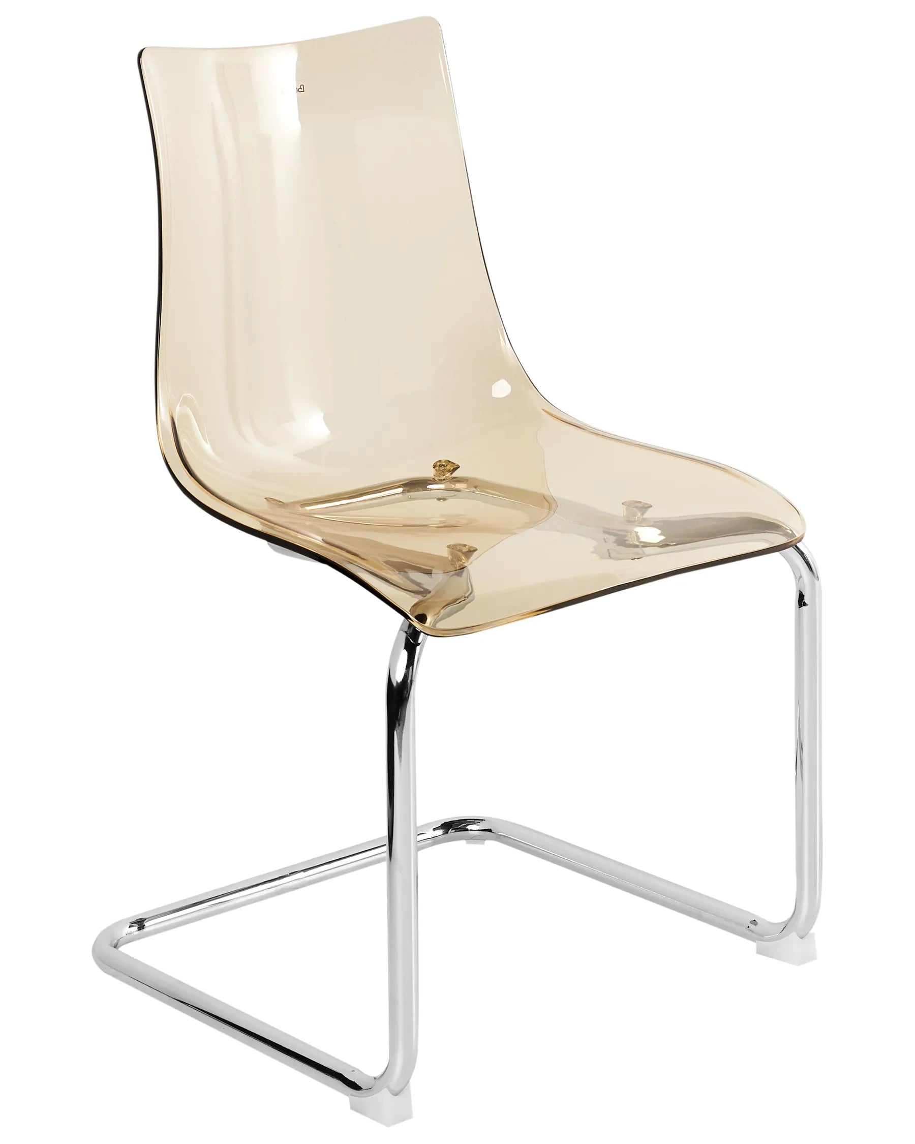 Set of 2 Dining Chairs MARSHALL Orange