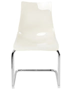 Set of 2 Dining Chairs MARSHALL Off-White