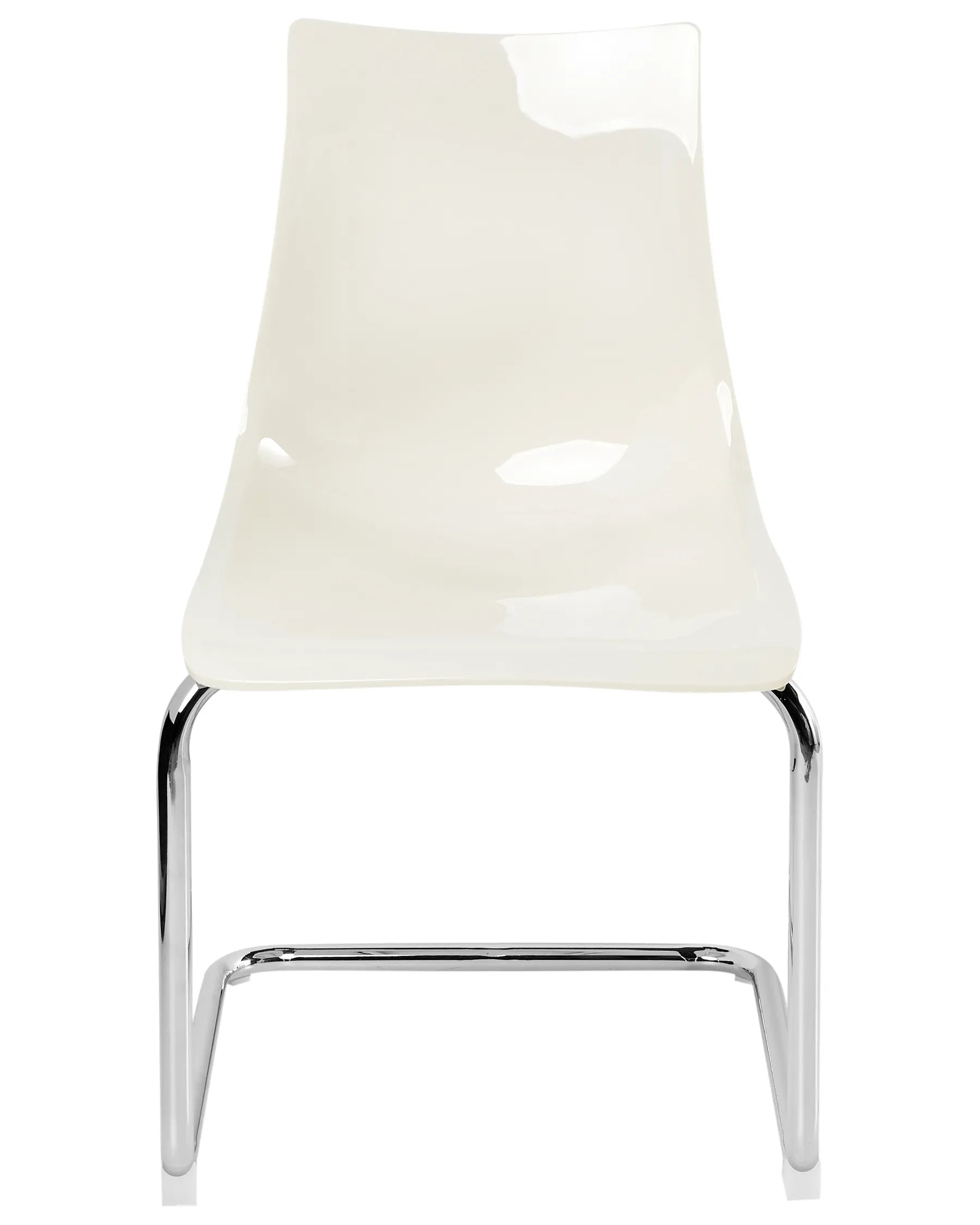 Set of 2 Dining Chairs MARSHALL Off-White
