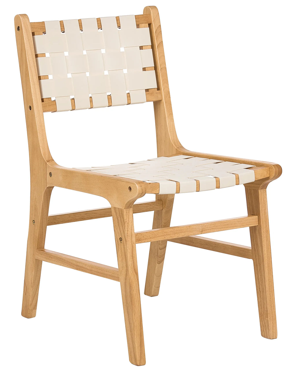 Set of 2 Dining Chairs HUMBLE Wood Light Brown