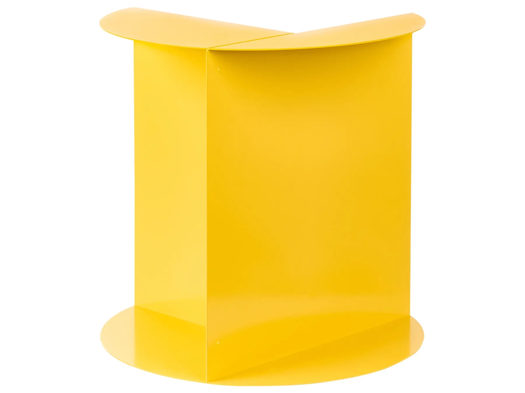 Side Table TAGGART Metal Yellow