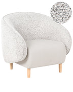 Armchair UMEA Fabric Light Beige