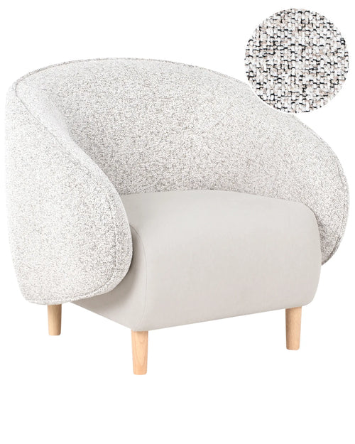 Armchair UMEA Fabric Light Beige