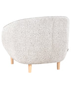 Armchair UMEA Fabric Light Beige