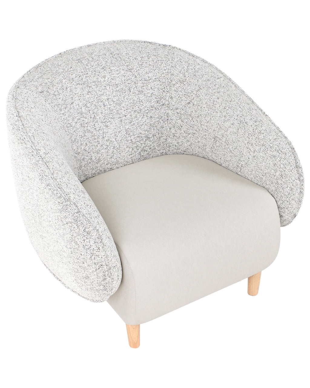 Armchair UMEA Fabric Light Beige