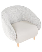 Armchair UMEA Fabric Light Beige