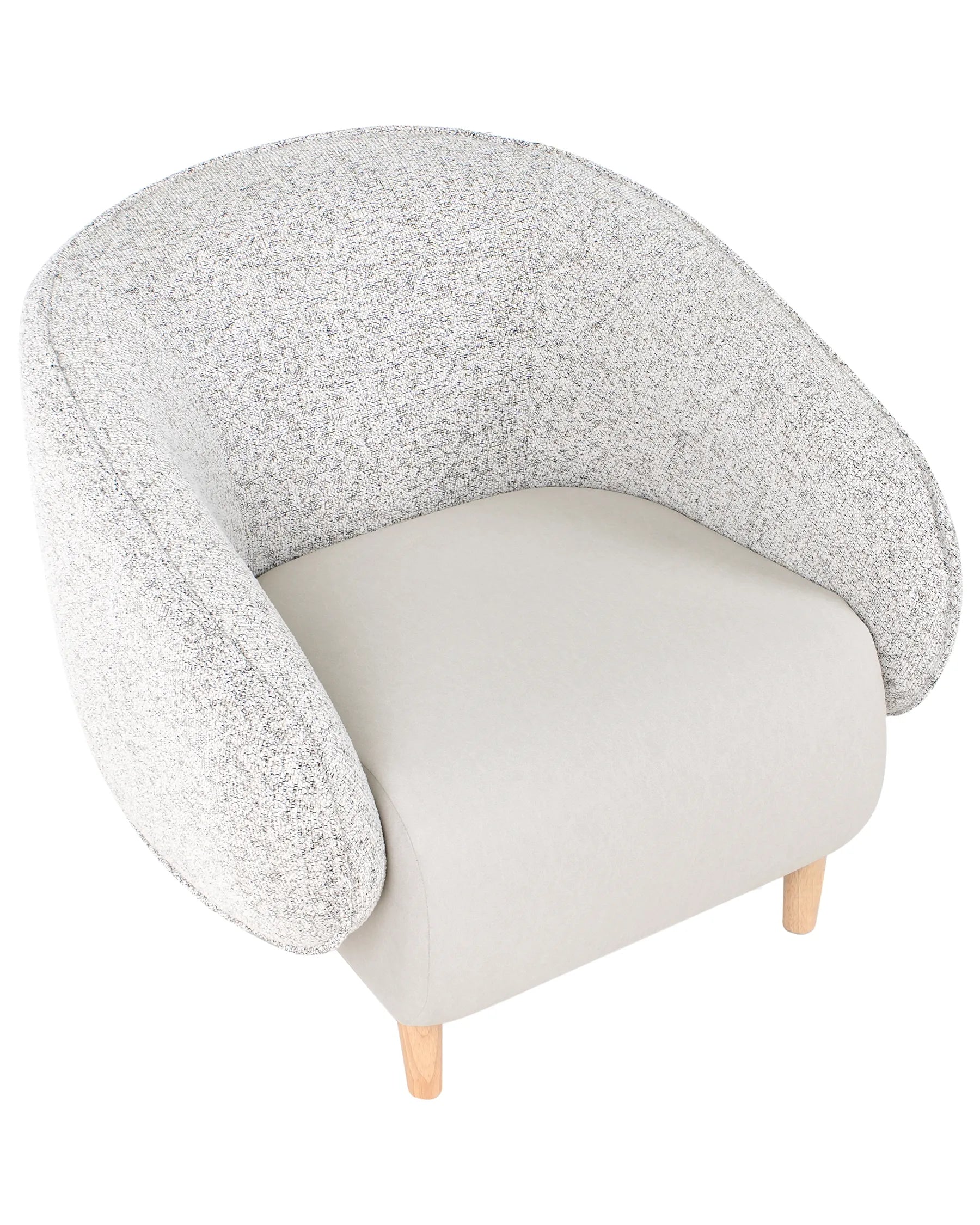 Armchair UMEA Fabric Light Beige