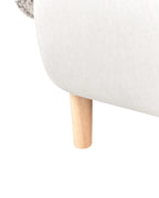 Armchair UMEA Fabric Light Beige
