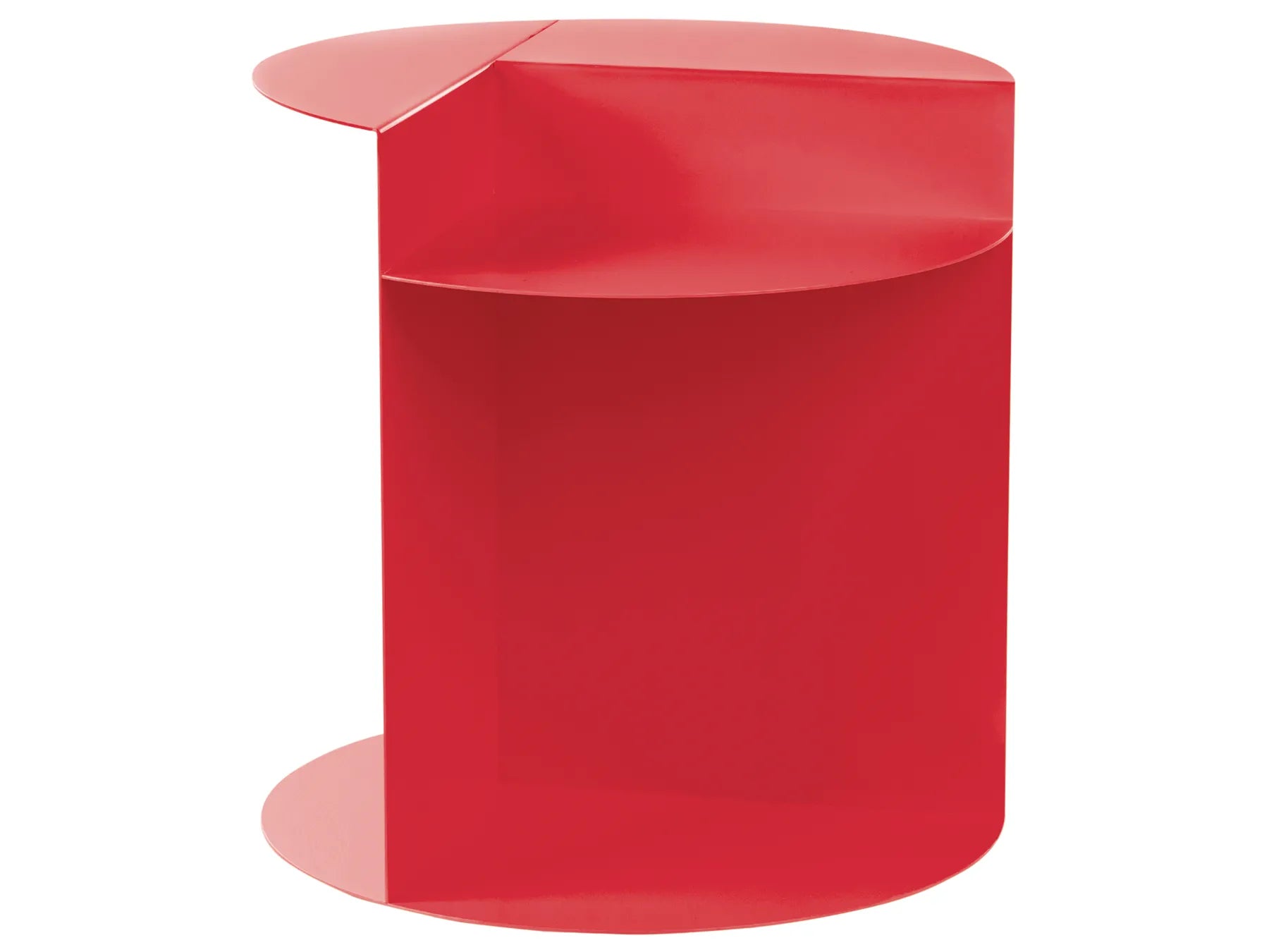 Side Table TAGGART Metal Red