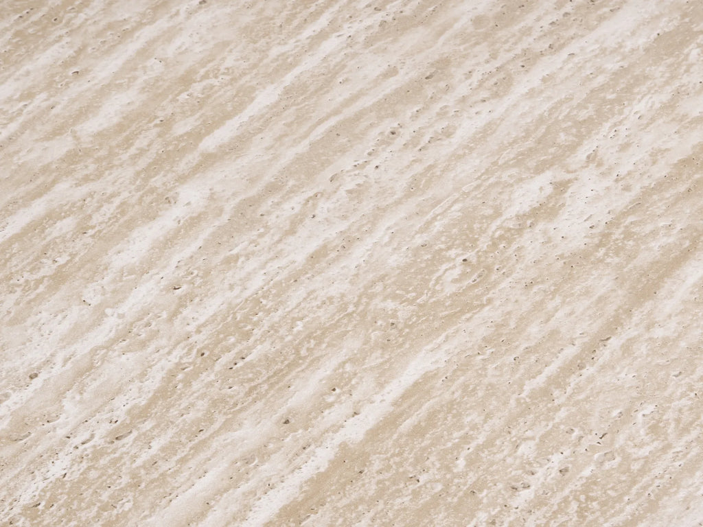 Side Table AMMON Travertine Effect