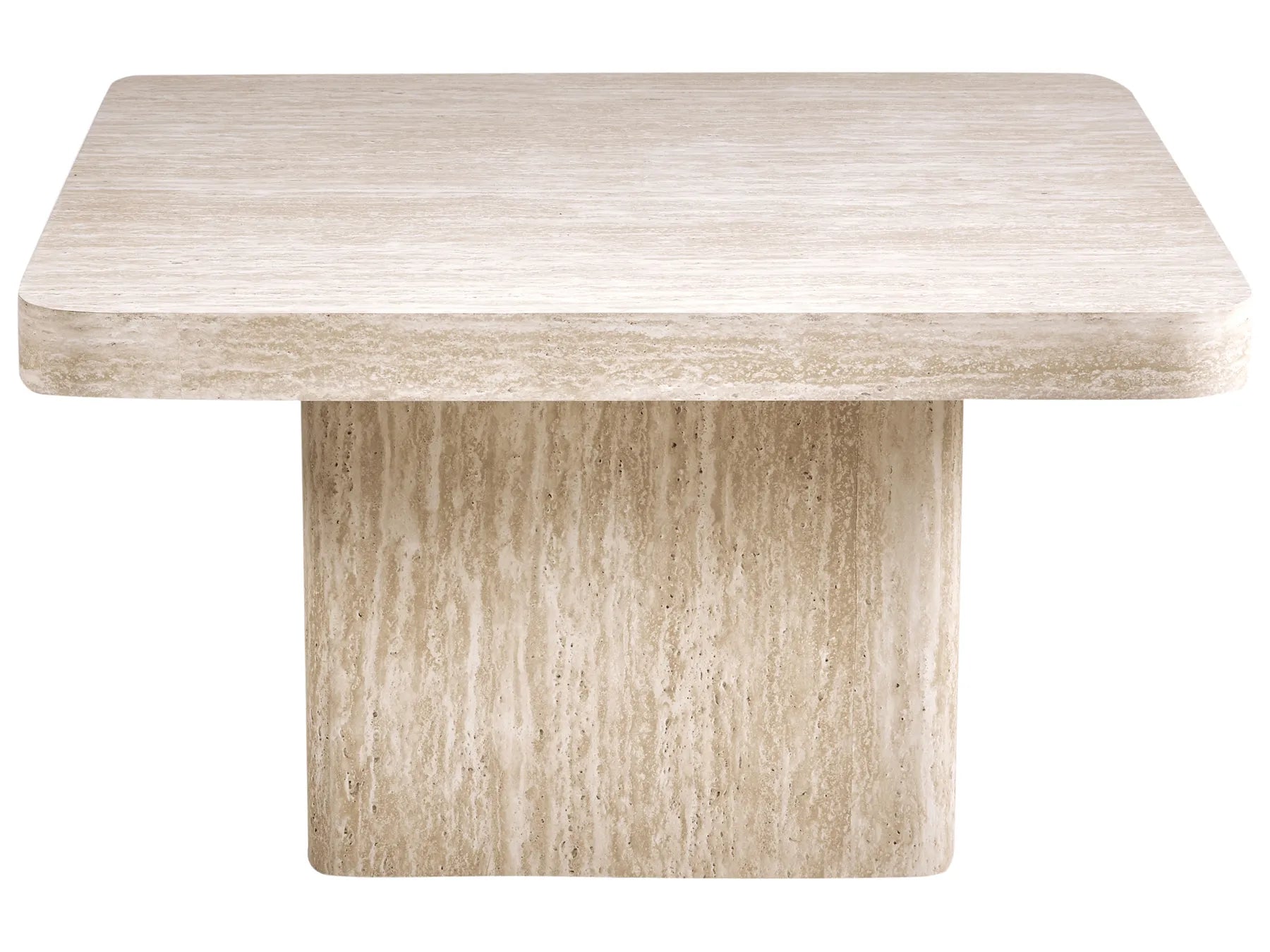 Coffee Table DUSON Travertine Effect