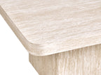 Coffee Table DUSON Travertine Effect