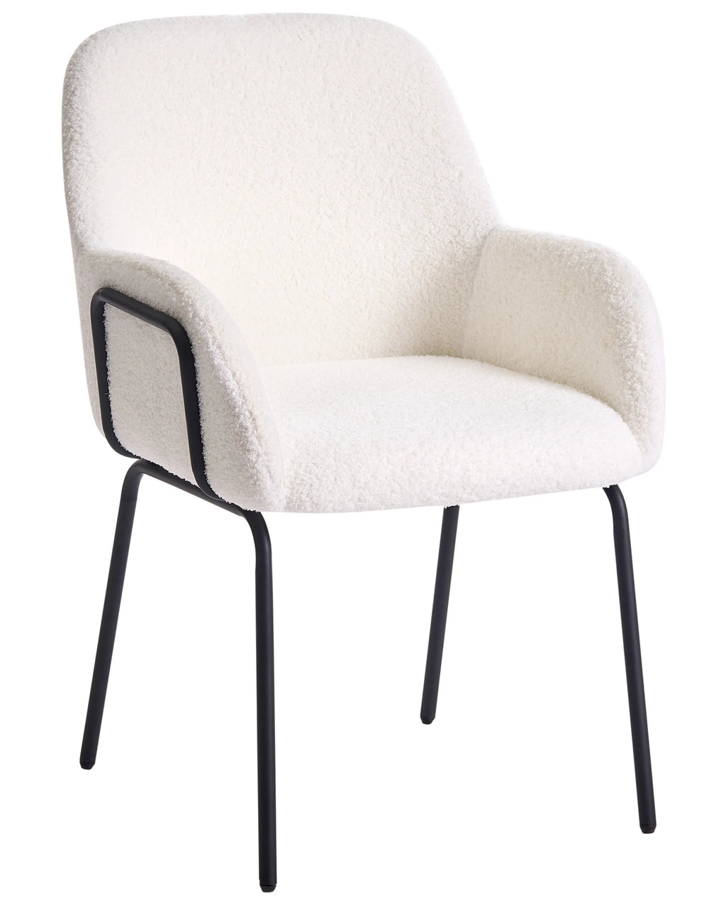 Dining Chair ALGONA Boucle Off-White