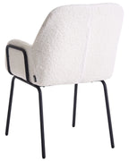 Dining Chair ALGONA Boucle Off-White