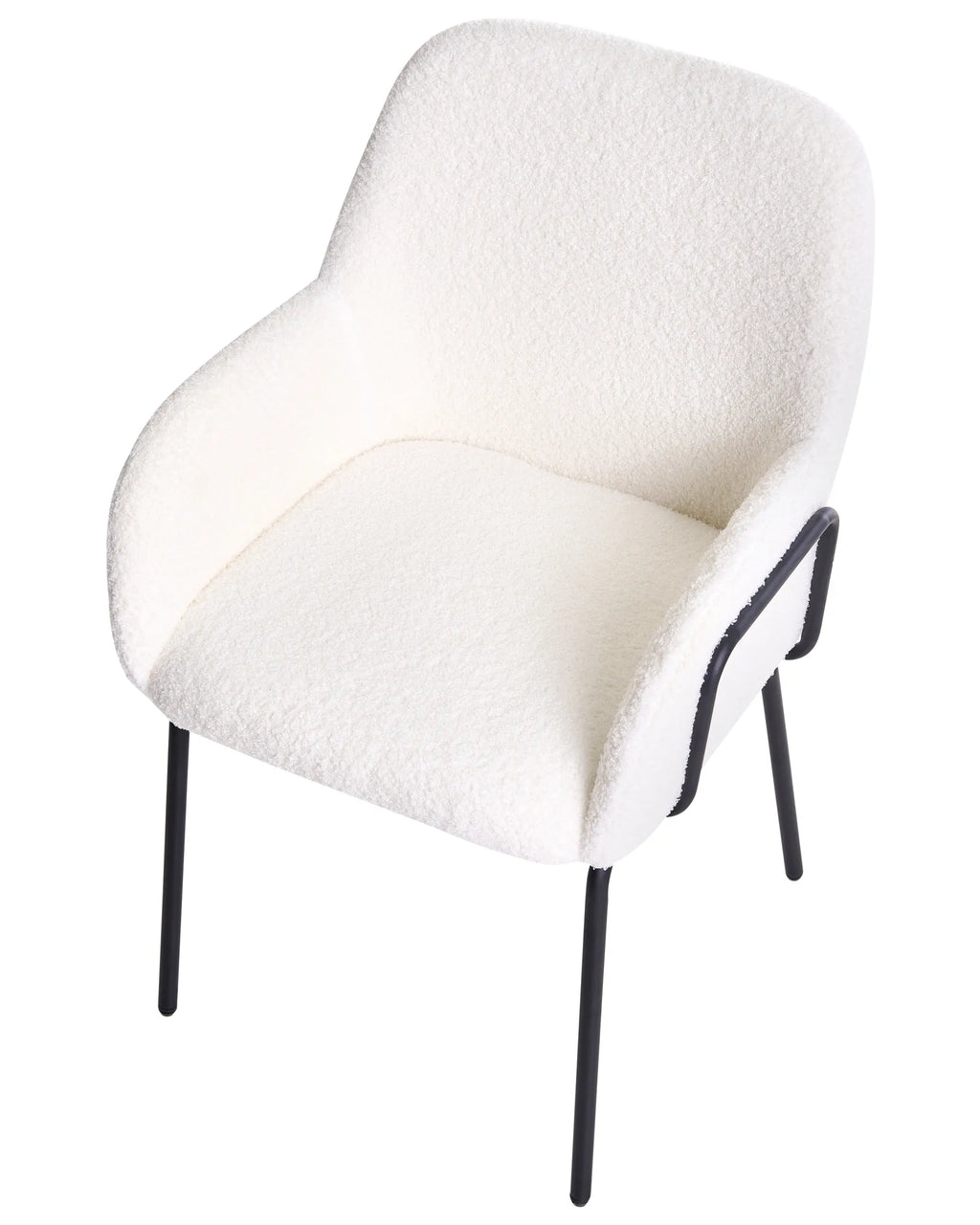 Dining Chair ALGONA Boucle Off-White