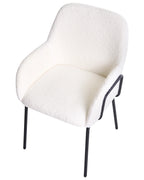 Dining Chair ALGONA Boucle Off-White