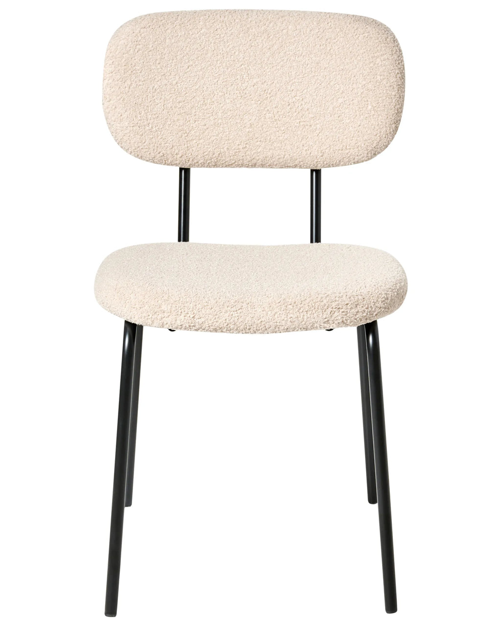 Set of 2 Chairs ADAIR Boucle Beige