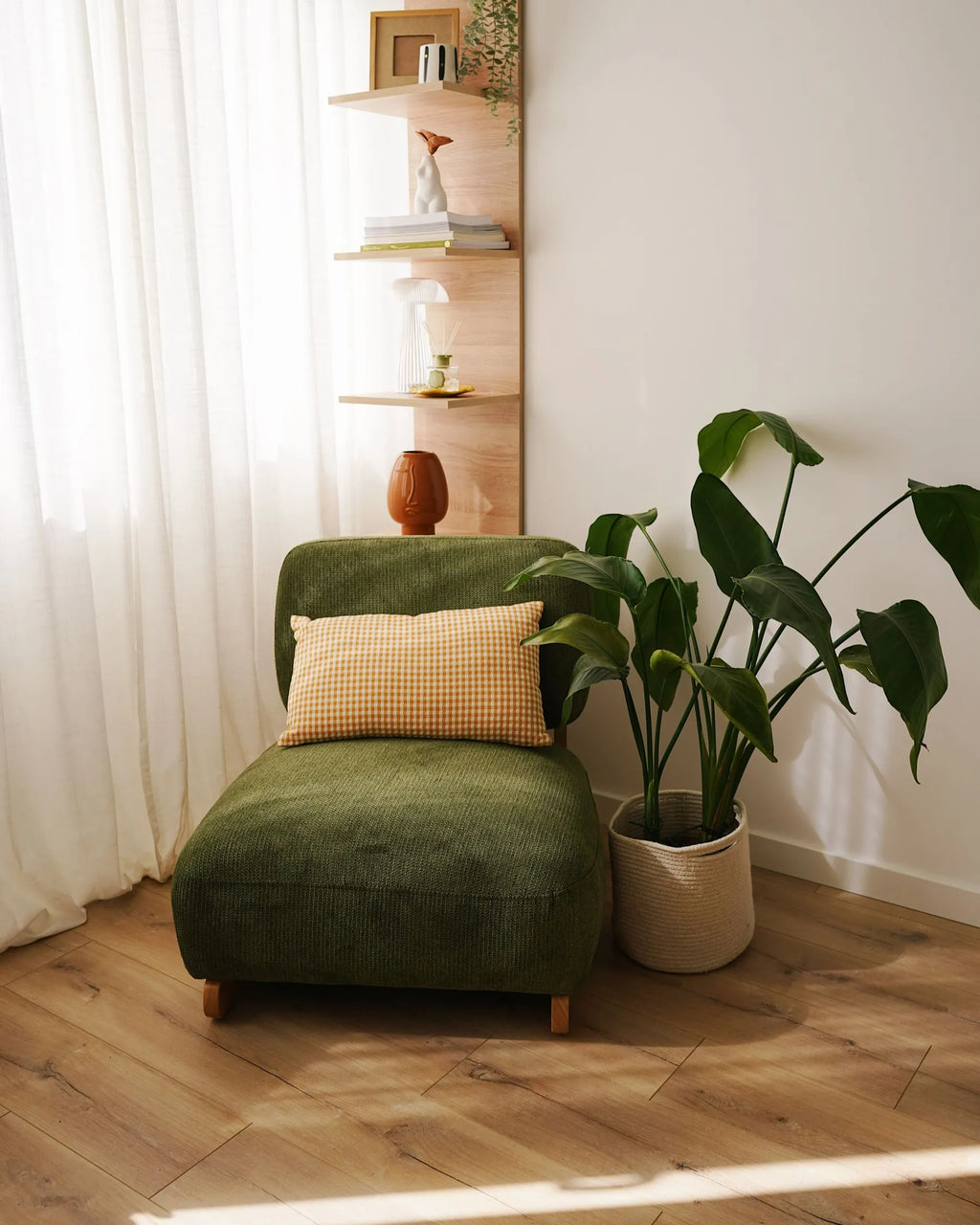 Armchair KOKKOLA Fabric Green