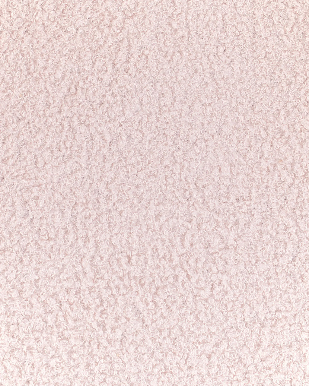 Kids Armchair MILAND Boucle Pastel Pink