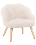 Kids Armchair MILAND Boucle Light Beige