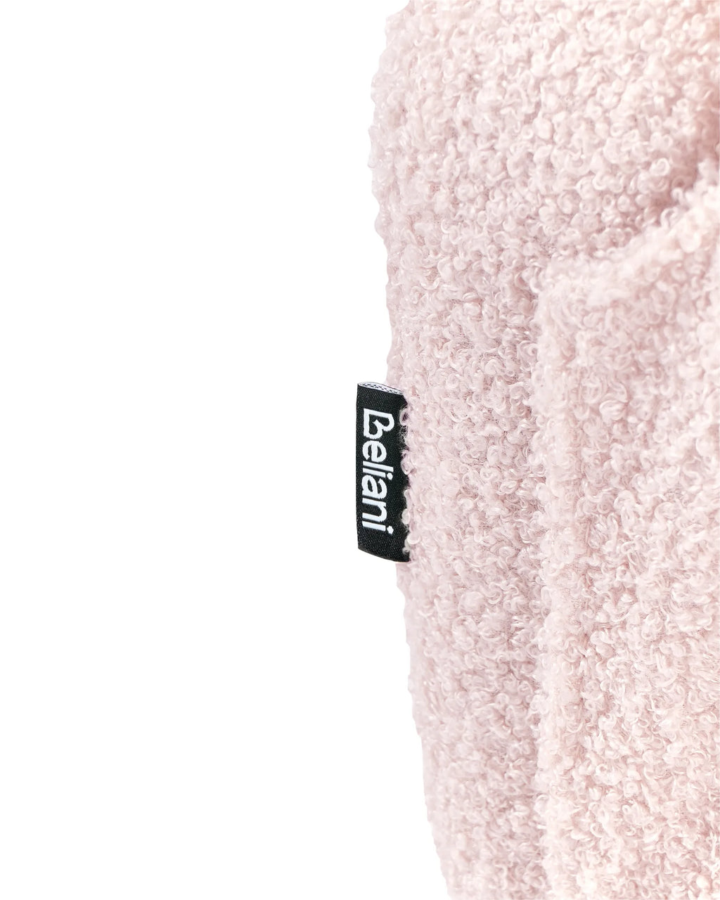 Kids Rocking Chair NORBY Boucle Pastel Pink
