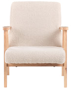 Kids Armchair LINDE Boucle Light Beige