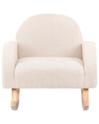Kids Rocking Chair HUG Boucle Light Beige