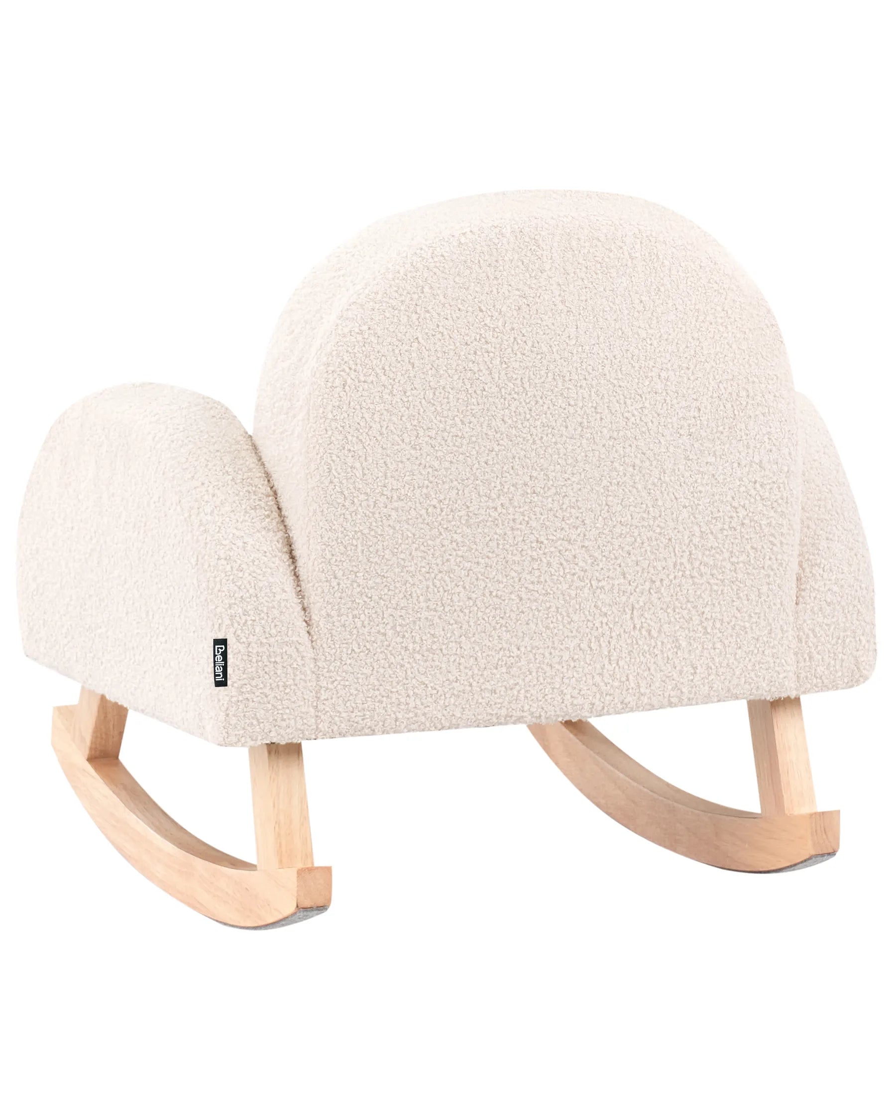 Kids Rocking Chair HUG Boucle Light Beige