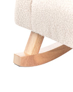 Kids Rocking Chair HUG Boucle Light Beige