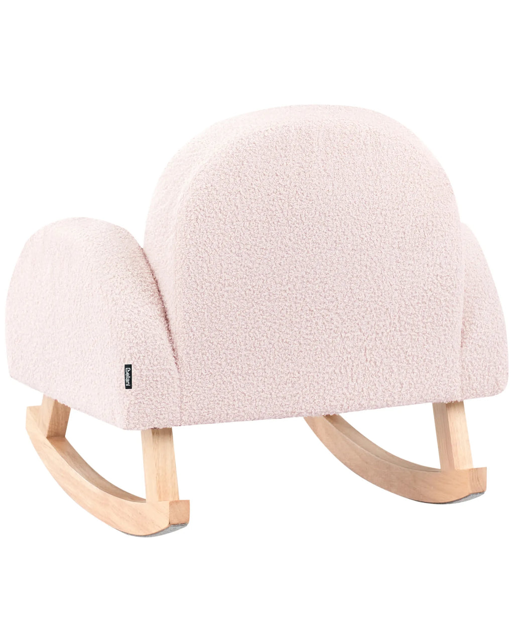 Kids Rocking Chair HUG Boucle Pastel Pink