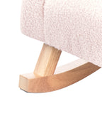 Kids Rocking Chair HUG Boucle Pastel Pink