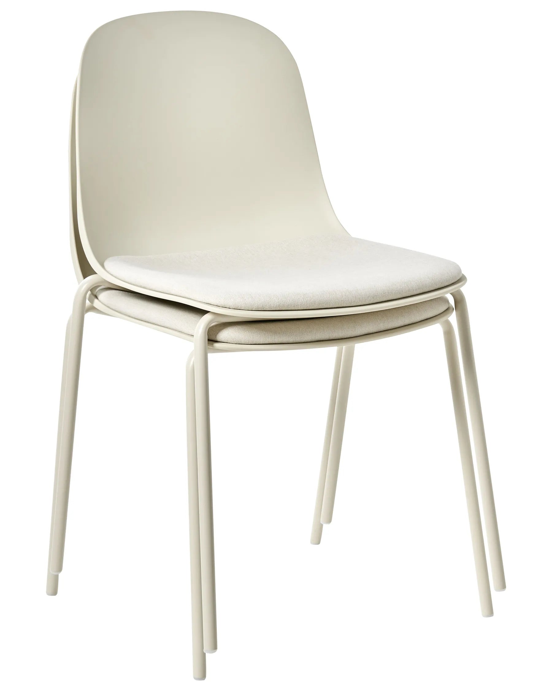 Set of 2 Conference Chairs DORR Light Beige