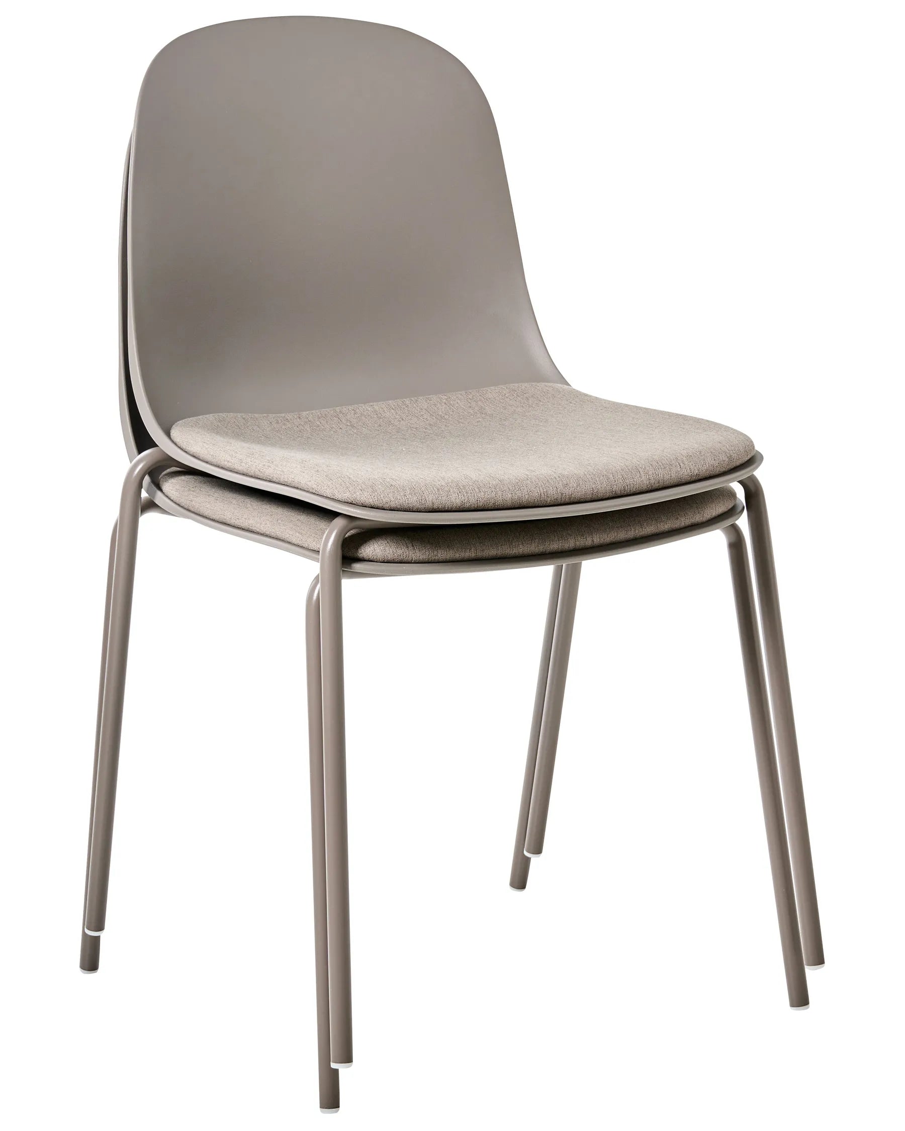 Set of 2 Conference Chairs DORR Taupe