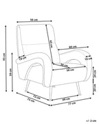 Armchair SVALOV Corduroy Green