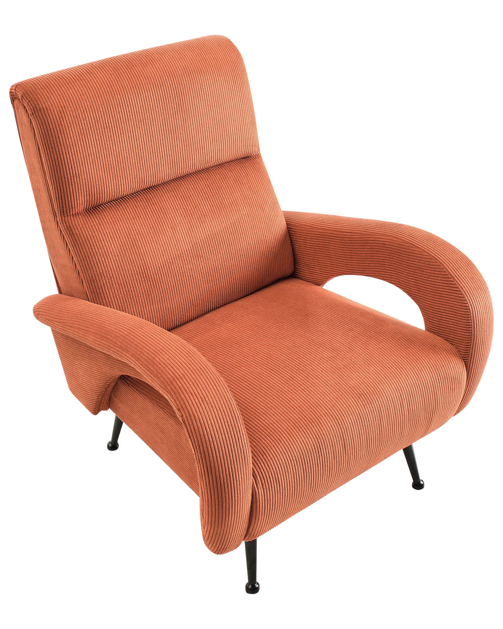 Armchair SVALOV Corduroy Orange
