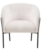 Armchair KROSSEN Fabric Light Beige