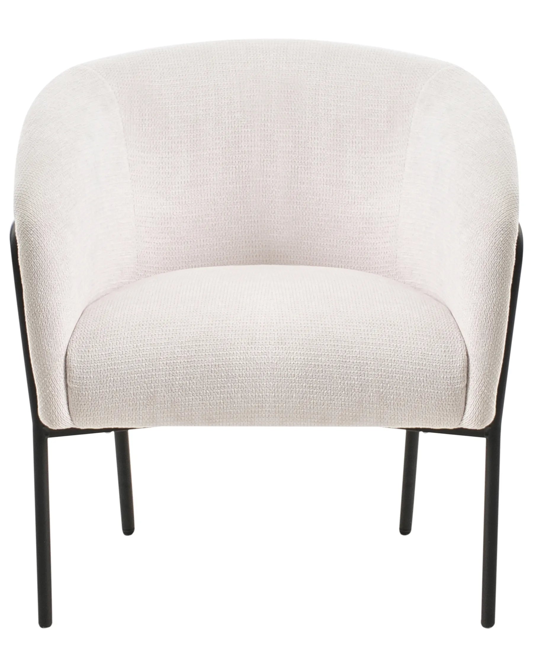 Armchair KROSSEN Fabric Light Beige